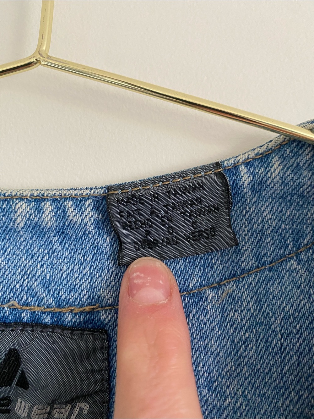 LizWear | Vintage Denim Vest | Cotton | Size M - Picture 3 of 14